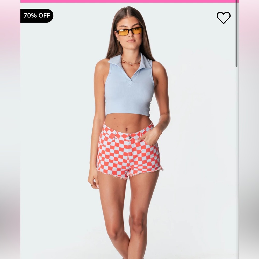 NWT Edikted High Waist Shorts